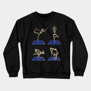 Skeleton Yoga Crewneck Sweatshirt